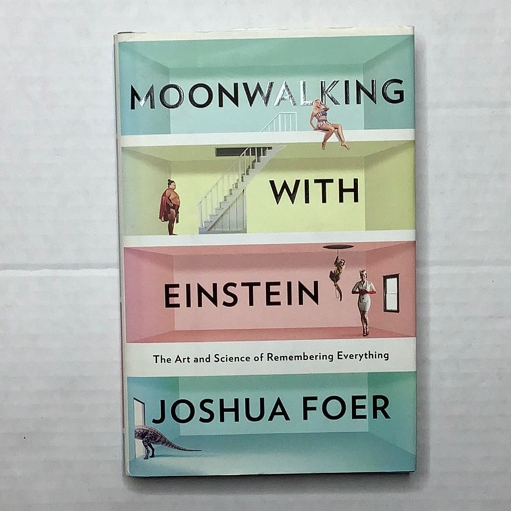 Moonwalking With Einstein Hardcover Self-Help Book By Joshua Foer
